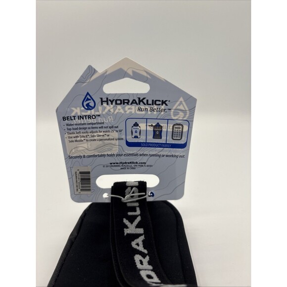 Hydraklick Run Better Belt. Water Resistant, Elastic Belt, Low Profile. NWT. - Picture 6 of 10